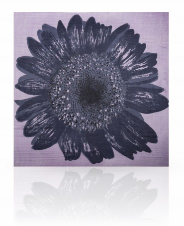 Палантин Женский S-SUNFLOWER/LILAC